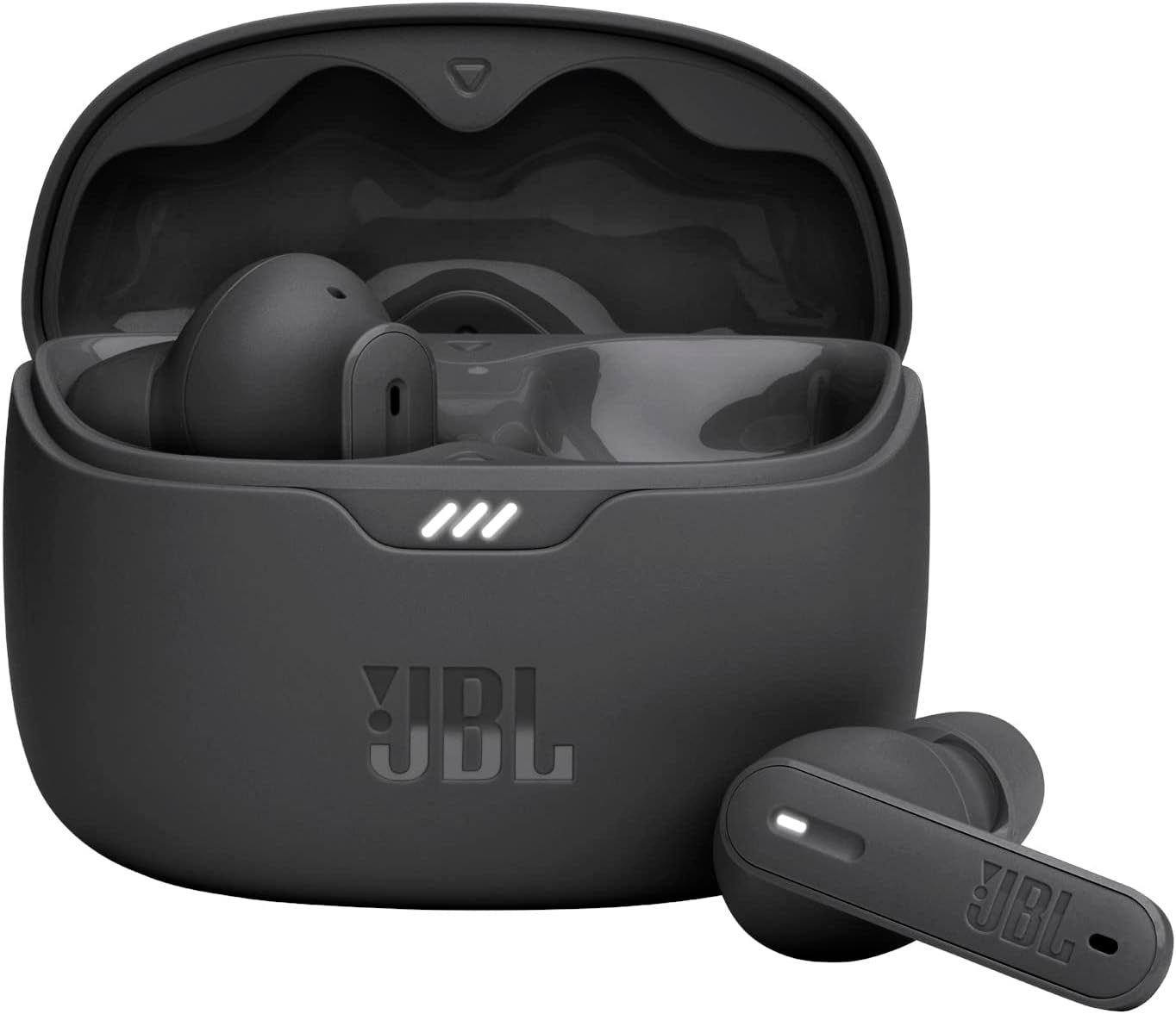 JBL Tune Beam Earphones, Bluetooth and Wireless, Water Resistant and Noise Cancelling with up to 48 Hours Battery Life, Black