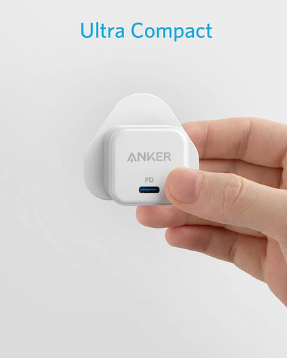 USB C Plug, Anker 20W USB C Charger - Fast Charging PowerPort III Cube Charger