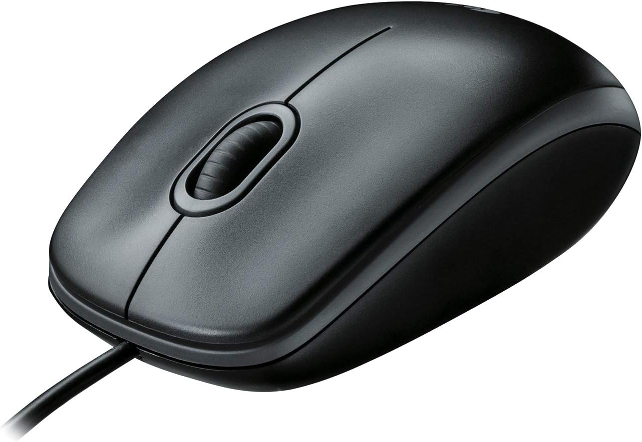 Logitech B100 Wired USB Mouse