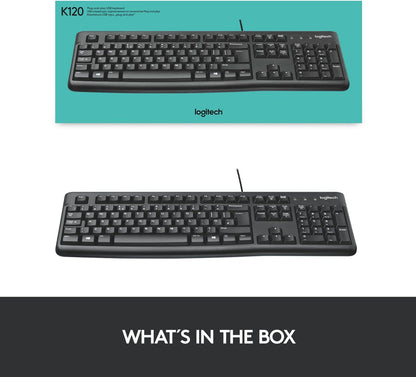 Logitech K120 Wired Keyboard