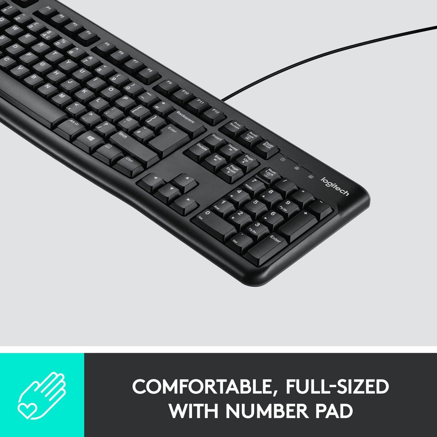 Logitech K120 Wired Keyboard