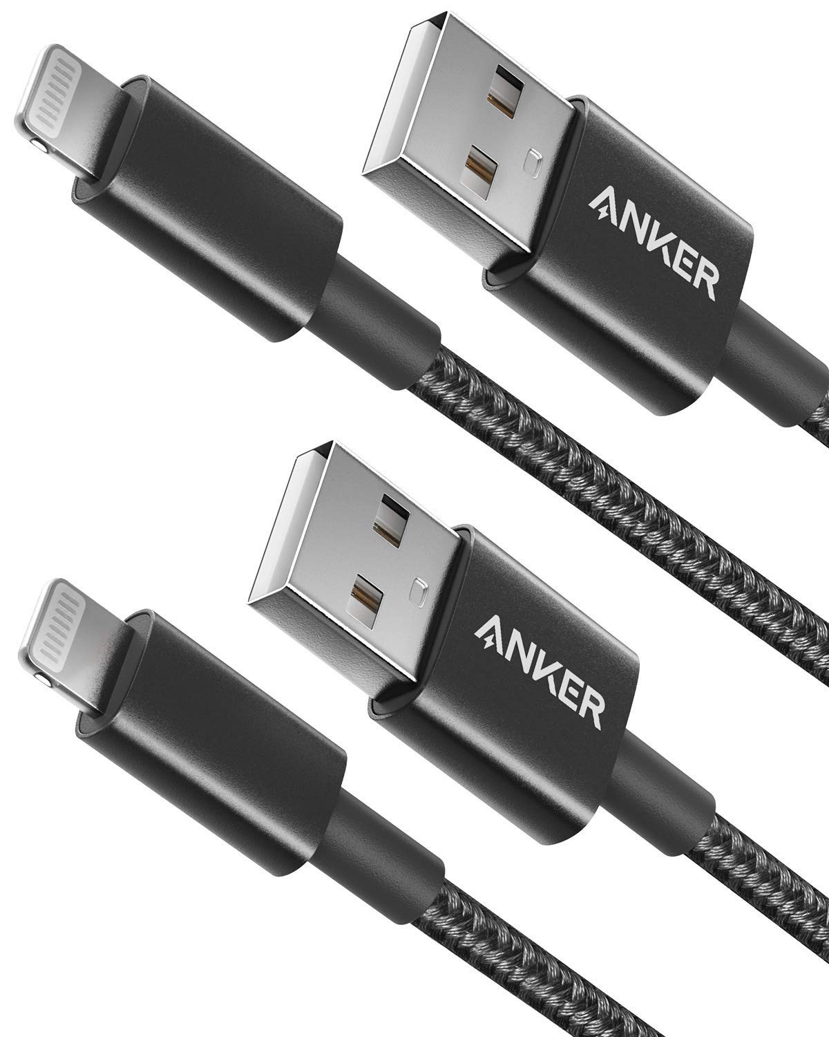 Anker iPhone Charger Cable, 6 ft (1.8m), 331 Premium Nylon USB-A to Lightning Cable, MFi Certified iPhone Cable for iPhone