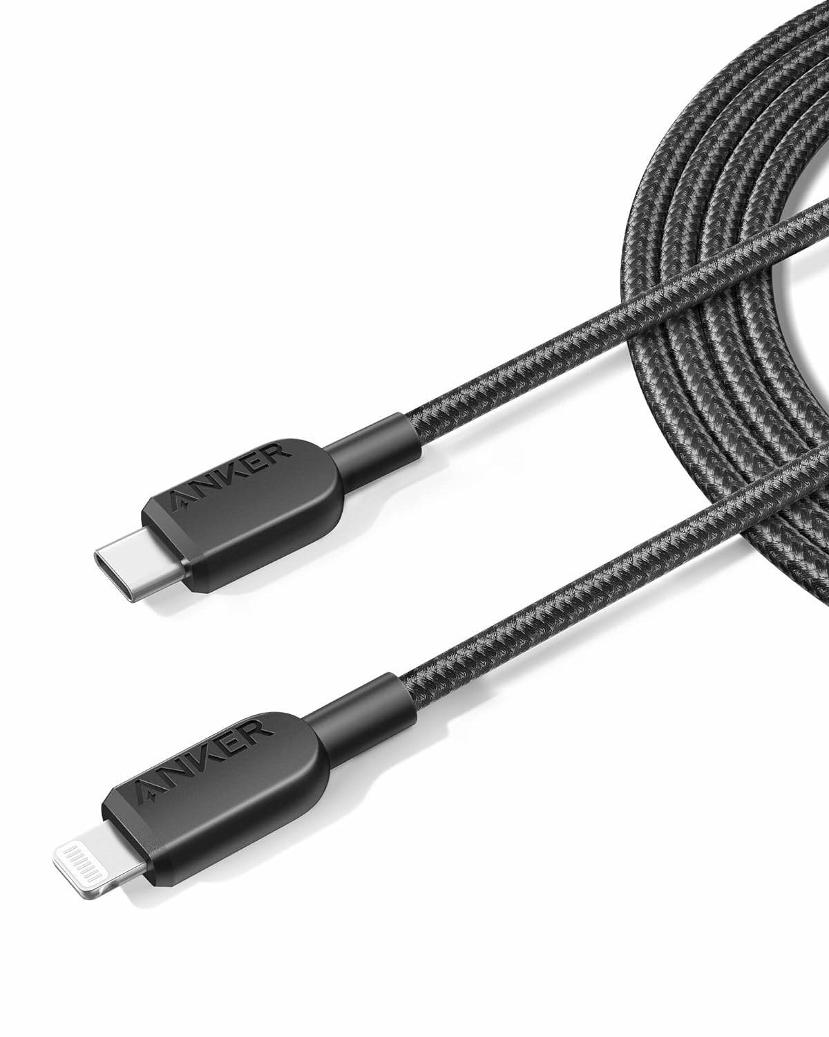 Anker USB C to Lightning Cable, Braided Cable, MFi Certified, Fast Charging Cable for iPhone