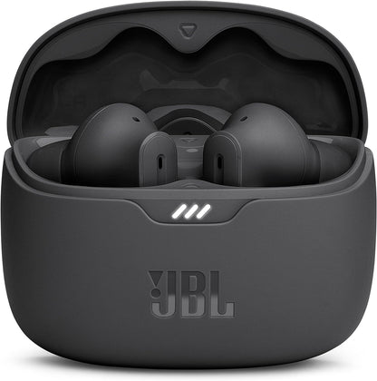 JBL Tune Beam Earphones, Bluetooth and Wireless, Water Resistant and Noise Cancelling with up to 48 Hours Battery Life, Black