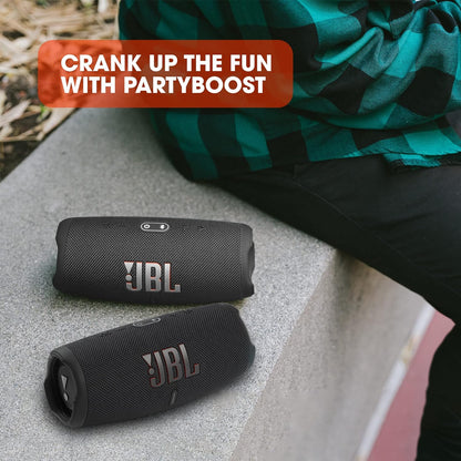 JBL Charge 5 - Portable Bluetooth Speaker, IP67 waterproof and dustproof, built-in power bank,  Black