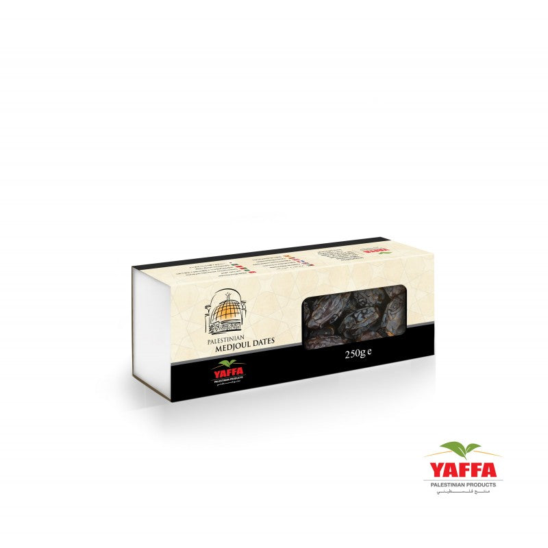 Yaffa Delicious and Juicy Medium Medjoul Dates - All Natural, Free from Additives, Hand-Picked Palestinian Dates