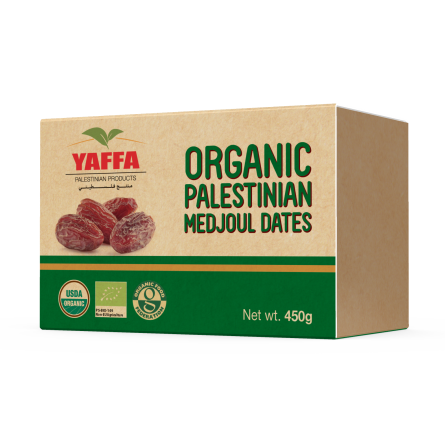 Yaffa Delicious and Juicy Organic Medjoul Dates - All Natural, Free from Additives, Hand-Picked Palestinian Dates